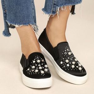 Steve Madden Beads jewels glade fashion sneakers 7